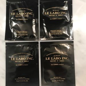 Le Labo Men’s Shaving Cream and Beard Oil